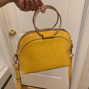 NWOT Ring-handled, Crossbody Small Dome Satchel